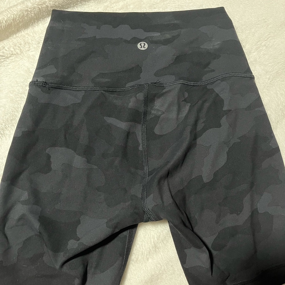 Lululemon Black Camo Leggings